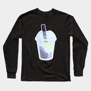 Nonbinary Kawaii Bubble Tea T-Shirt Long Sleeve T-Shirt